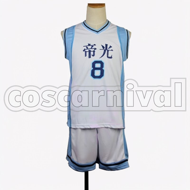 Kise cosplay costume from Kuroko's Basketball Ryota, front view