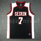 High No. 7 Teppei Kiyoshi cosplay costume from Kuroko's Basketball Seirin, front view