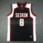 High No. 8 Rinnosuke Mitobe cosplay costume from Kuroko's Basketball Seirin, front view