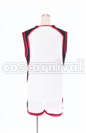 High Taiga Kagami cosplay costume from Kuroko's Basketball Seirin, back view