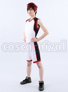 High Taiga Kagami cosplay costume from Kuroko's Basketball Seirin, side view