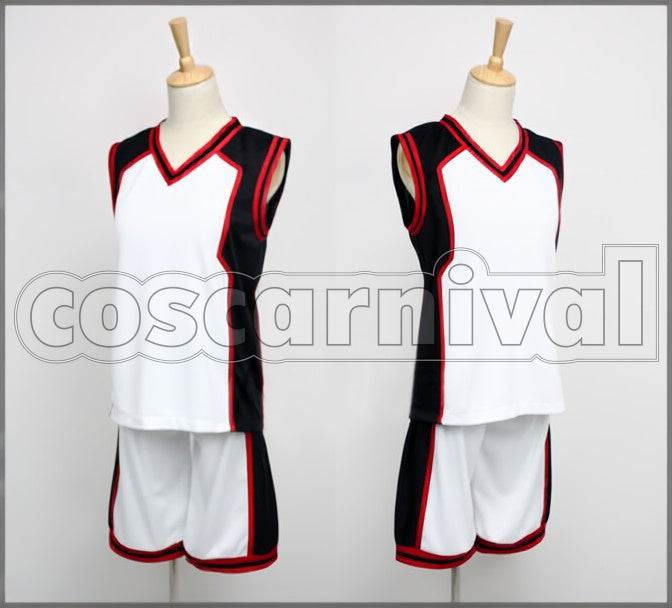 High Tetsuya Kuroko cosplay costume from Kuroko's Basketball Seirin, front view 4
