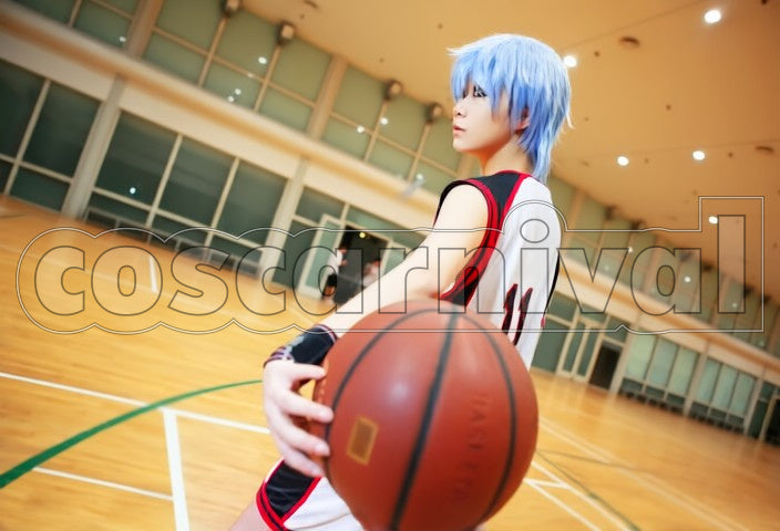 High Tetsuya Kuroko cosplay costume from Kuroko's Basketball Seirin, side view