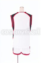 High Tetsuya Kuroko cosplay costume from Kuroko's Basketball Seirin, back view