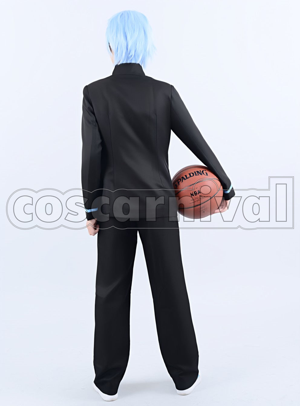 High Basketball Club Tetsuya Kuroko yunihomu cosplay costume from Kuroko's Basketball Seirin, back view