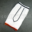 High No. 8 Kiyoshi Miyaji cosplay costume from Kuroko's Basketball Shutoku, side view