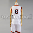 High Shintaro Midorima cosplay costume from Kuroko's Basketball Shutoku, back view