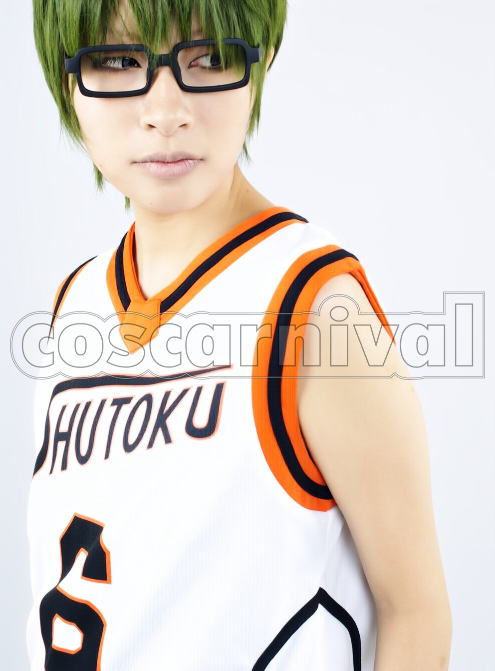 High Shintaro Midorima cosplay costume from Kuroko's Basketball Shutoku, detail-3