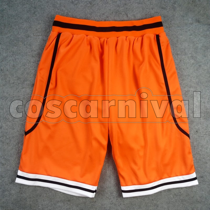High Shintaro Midorima No. 6 cosplay costume from Kuroko's Basketball Shutoku, front view 2
