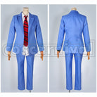 Academy Daiki Aomine cosplay costume from Kuroko's Basketball Too, front view