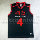 Academy Shoichi Imayoshi No. 4 cosplay costume from Kuroko's Basketball Too, front view