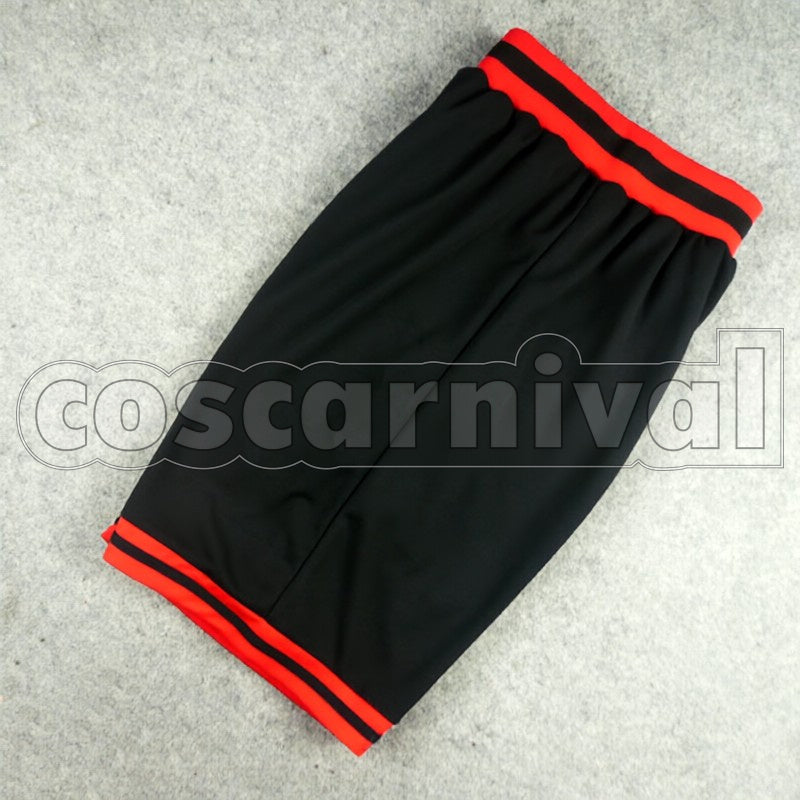 Academy Yoshinori Susa No. 7 cosplay costume from Kuroko's Basketball Too, side view