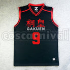Academy Ryo Sakurai No. 9 cosplay costume from Kuroko's Basketball Too, front view
