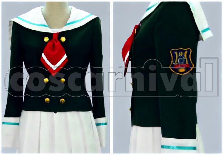 d'Oro General Education Department Girls' School Uniform Cosplay cosplay costume from La Corda, detail-2