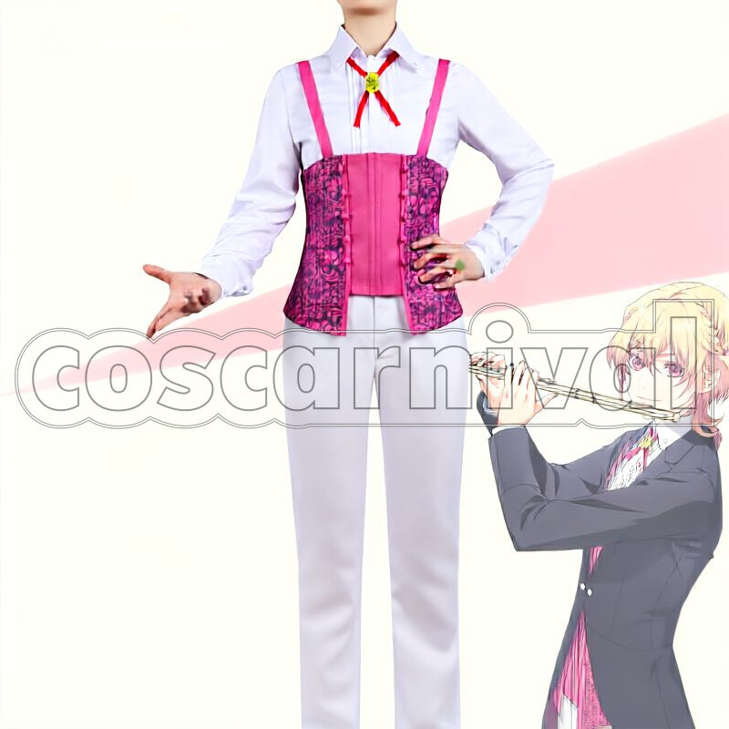 d'Oro Starlight Orchestra Yumihara Rin Cosplay cosplay costume from La Corda, front view 3