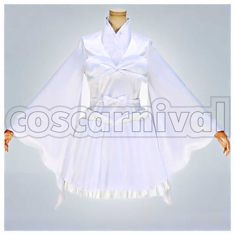 the Lustrous Diamond Hibernation Pajamas Cosplay cosplay costume from Land of, front view 7