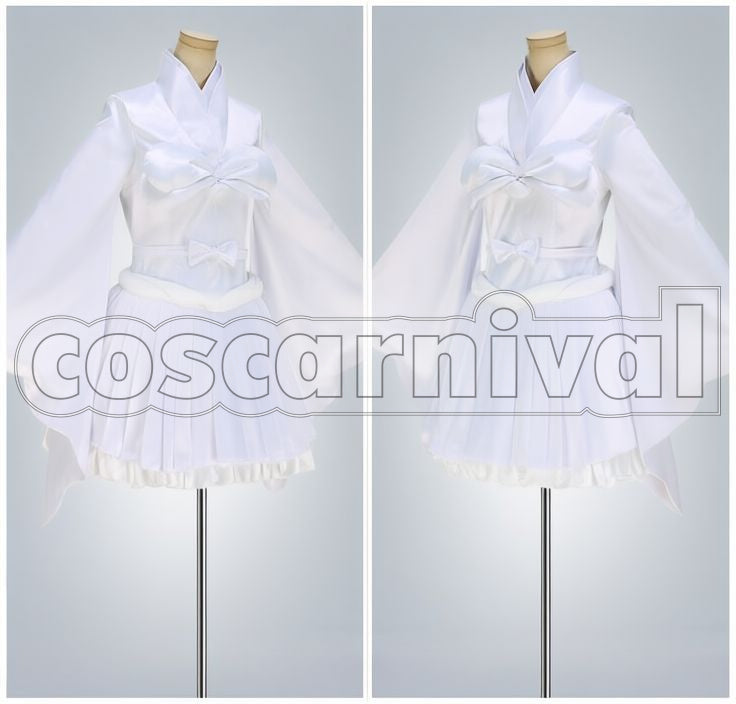 the Lustrous Diamond Hibernation Pajamas Cosplay cosplay costume from Land of, front view 8