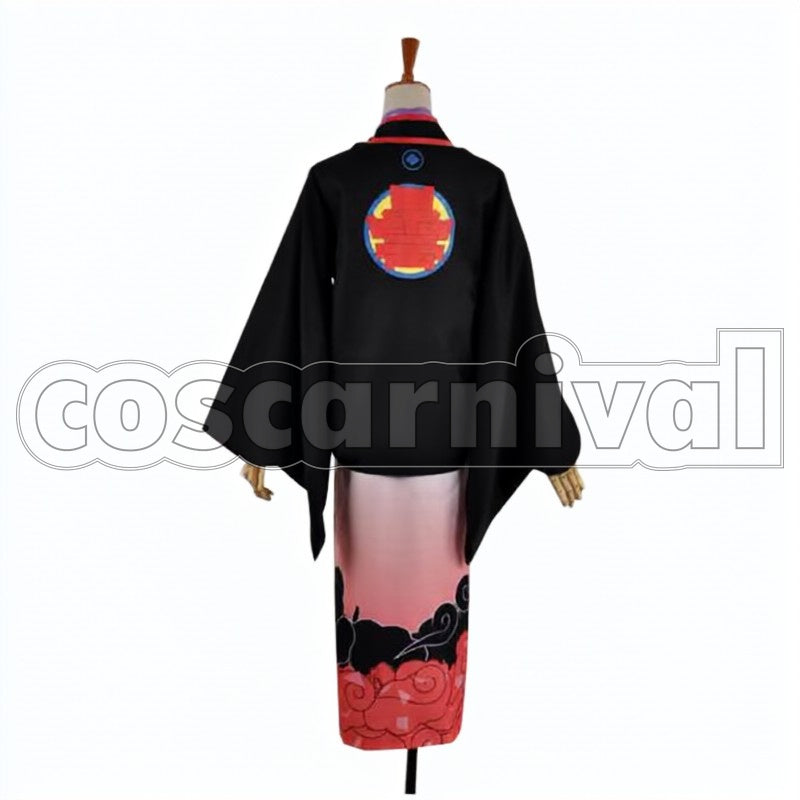 Clouds Tenka Kumo cosplay costume from Laughing Under the, back view