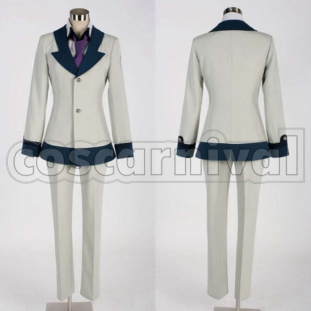 eXperience Wars Kamui Daimon Unified Academy Boys cosplay costume from LBX: Little Battlers, front view
