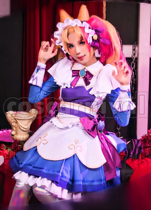 Legends Cafe Cuties Gwen Cosplay cosplay costume from League of, front view 5