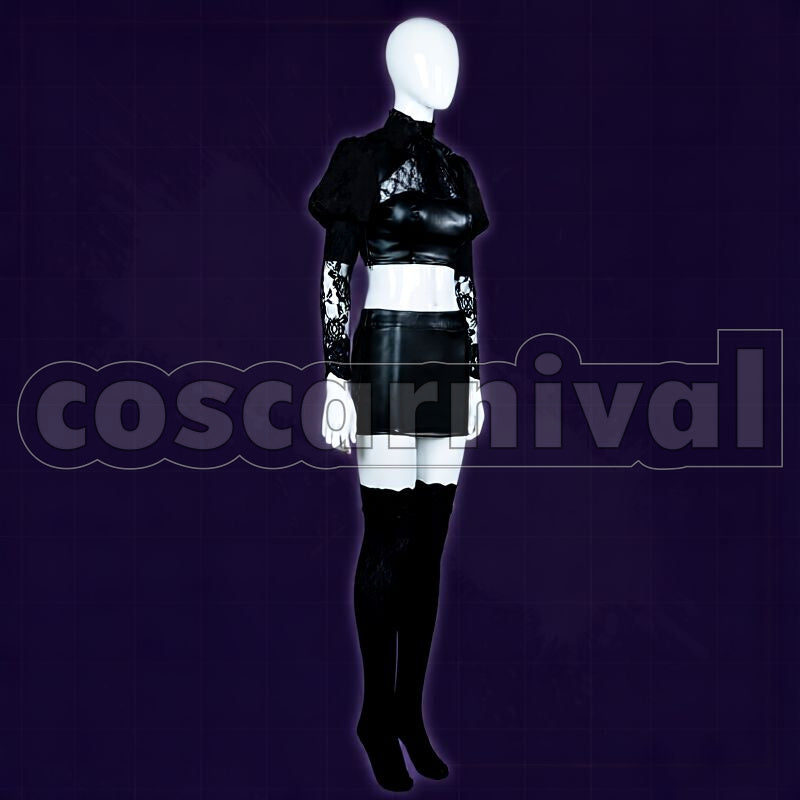 Legends K/DA All Out Ahri the Nine-Tailed Fox Cosplay cosplay costume from League of, front view 4