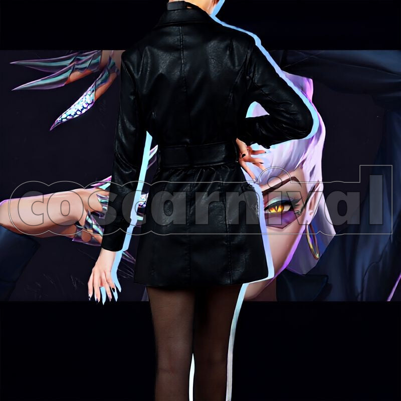 Legends K/DA All Out Evelynn Agony's Embrace Cosplay cosplay costume from League of, back view