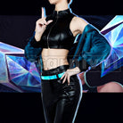 Legends K/DA All Out Kai'Sa Daughter of the Void Cosplay cosplay costume from League of, front view 3