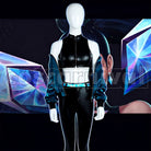 Legends K/DA All Out Kai'Sa Daughter of the Void Cosplay cosplay costume from League of, front view 4