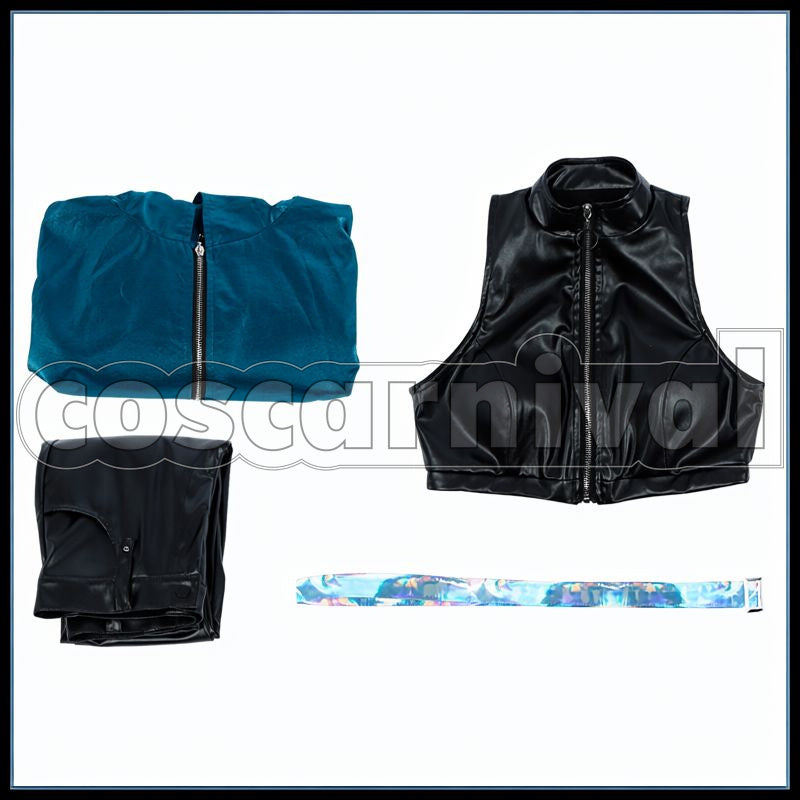 Legends K/DA All Out Kai'Sa Daughter of the Void Cosplay cosplay costume from League of, set view
