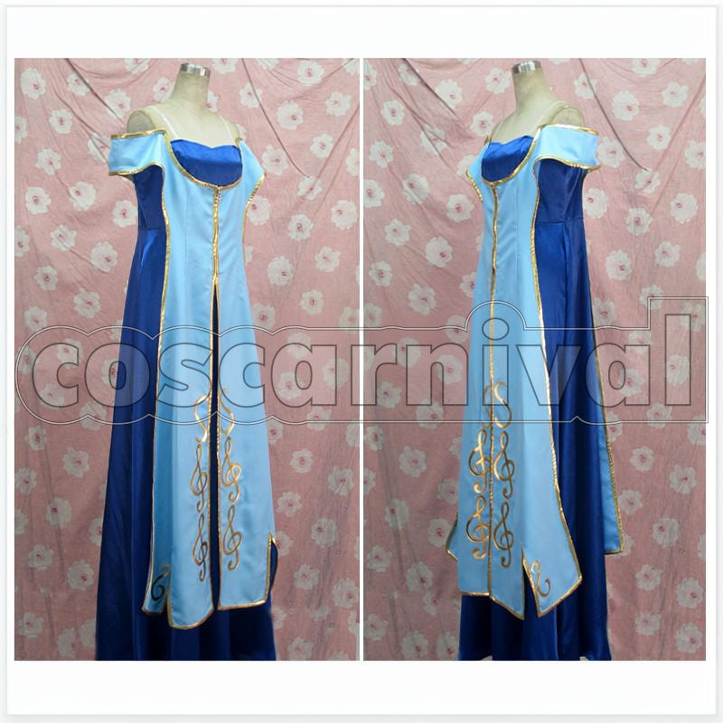 Legends Sona Cosplay cosplay costume from League of, front view