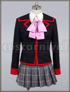 Natsume Haruka Saigusa Girls cosplay costume from Little Busters! Rin, front view 2