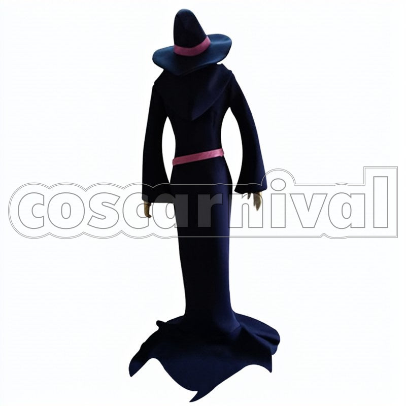 Sucy Manbavaran cosplay costume from Little Witch Academia, back view