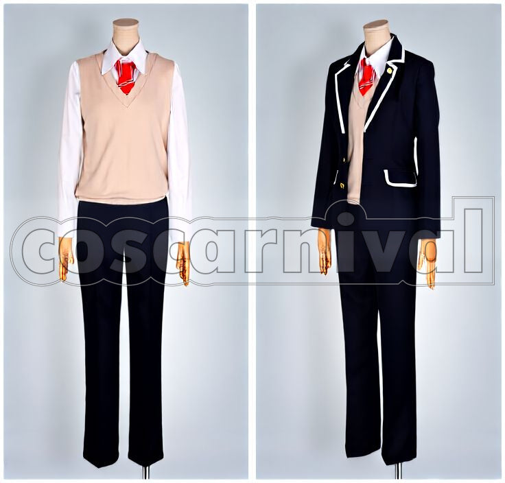& Other Delusions! Yuta Togashi Men's School Uniform Cosplay cosplay costume from Love, Chunibyo, front view 2