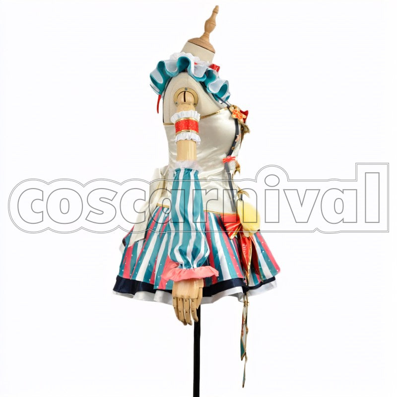 Troupe Awakened Hanayo Koizumi cosplay costume from Love Live! Circus, side view