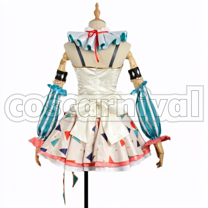 Troupe Awakened Nico Yazawa cosplay costume from Love Live! Circus, back view