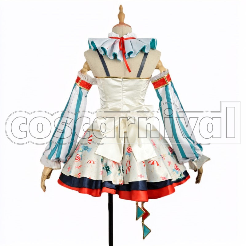Troupe Awakened Umi Sonoda cosplay costume from Love Live! Circus, back view