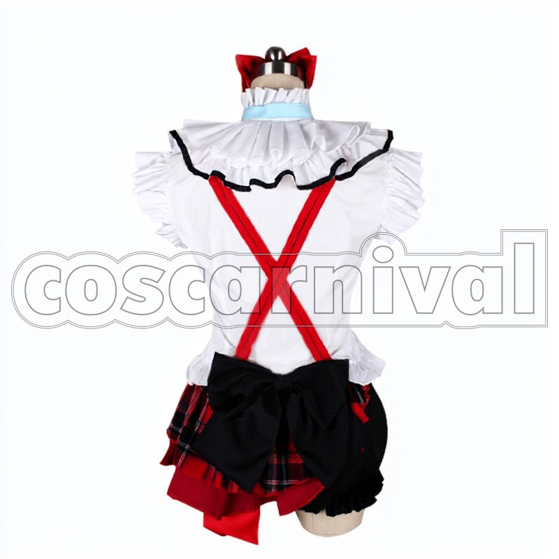 Ayase ayase eri cosplay costume from Love Live! Eli, back view