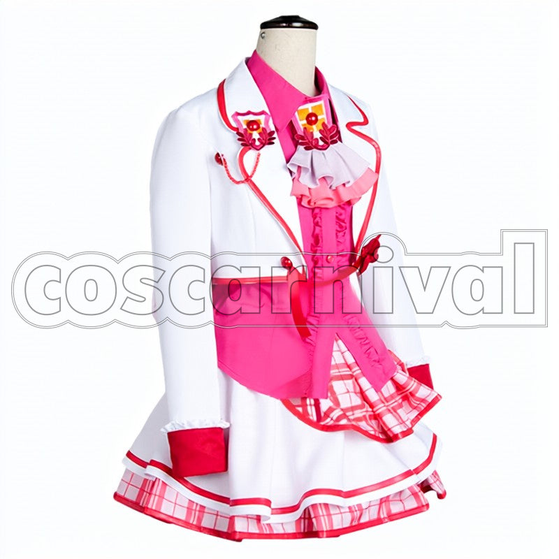 Ayase School Idol Festival cosplay costume from Love Live! Eli, side view