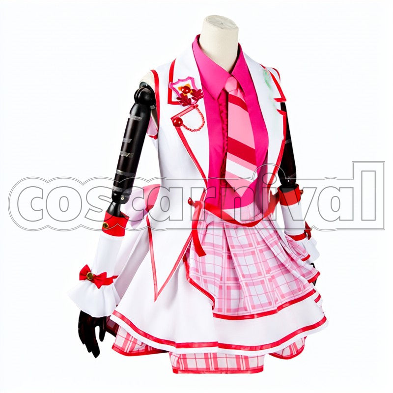Koizumi School After School cosplay costume from Love Live! Hanayo, side view