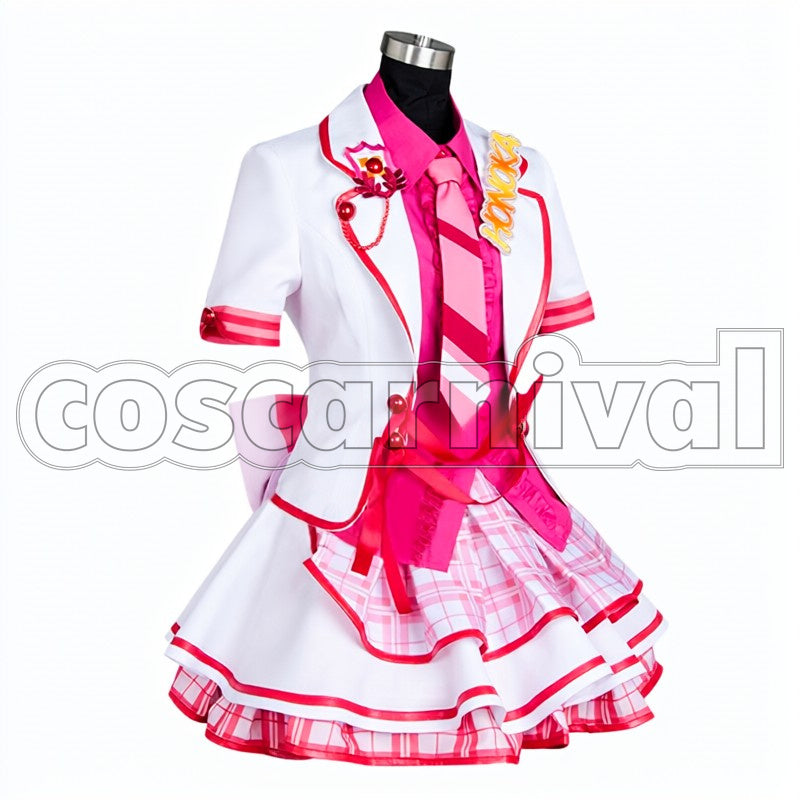 Kosaka School Idol Festival cosplay costume from Love Live! Honoka, side view