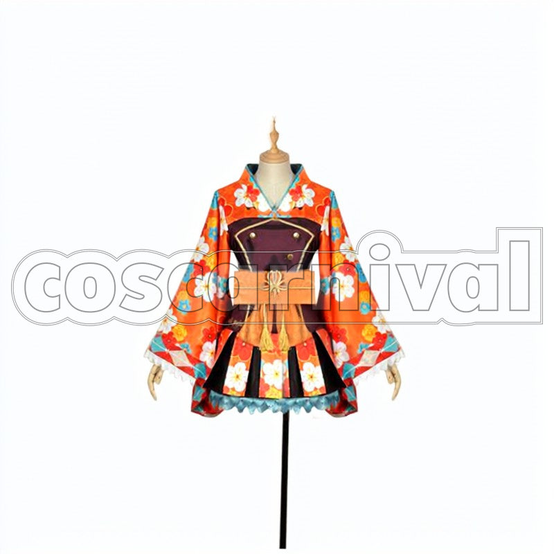 Kosaka Taisho Kimono Awakened cosplay costume from Love Live! Honoka, front view 2