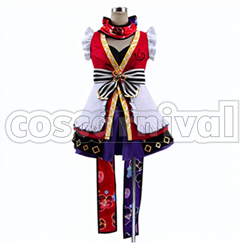 Kotori Minami cosplay costume from Love Live!, front view