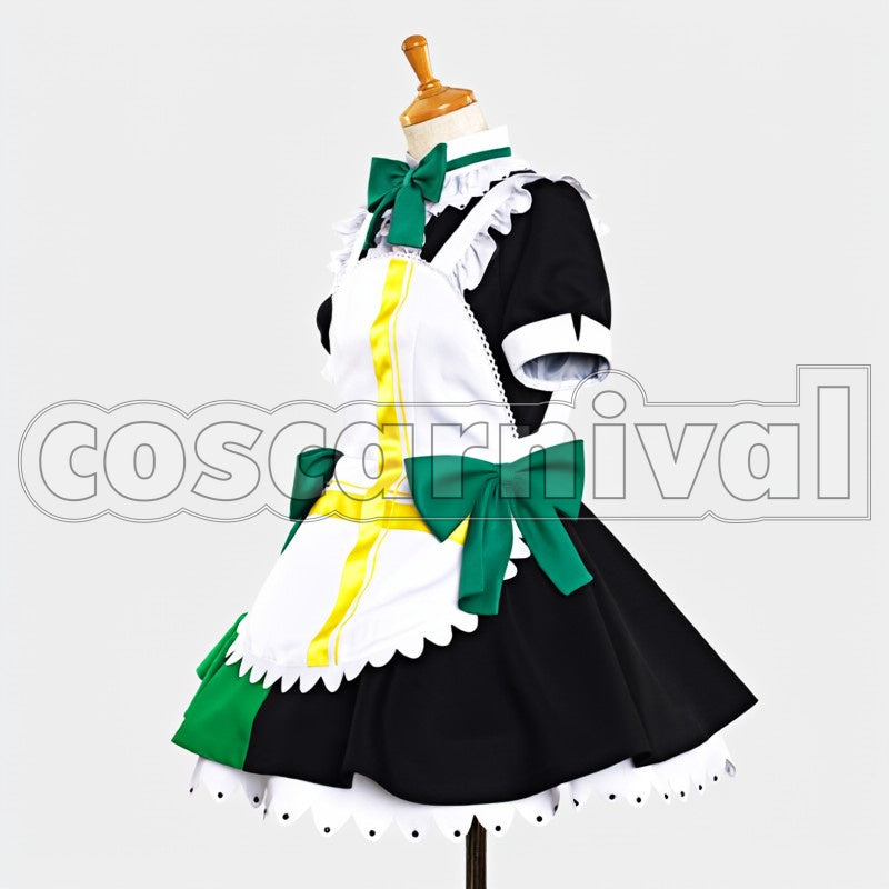 Mogyutto love de Sekkin Chuu! Kotori Minami cosplay costume from Love Live! Maid, side view 3