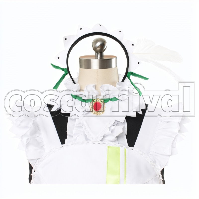 mogyutto love de Sekkin Chuu! Rin Hoshizora cosplay costume from Love Live! Maid, detail-2