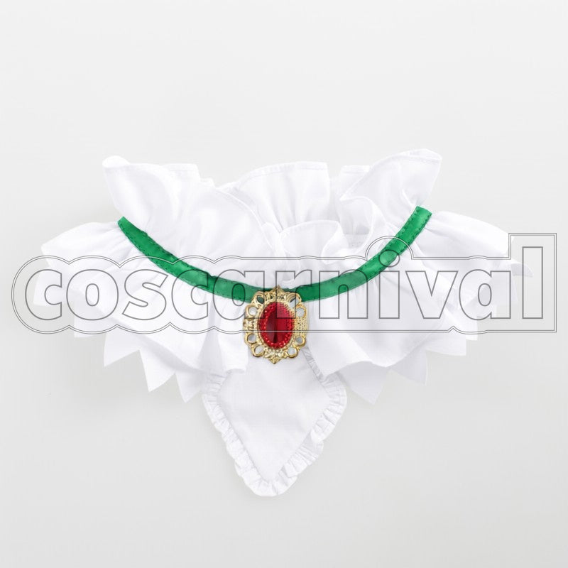 mogyutto love de Sekkin Chuu! Rin Hoshizora cosplay costume from Love Live! Maid, detail-6
