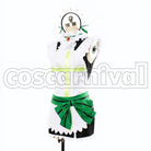 mogyutto love de Sekkin Chuu! Rin Hoshizora cosplay costume from Love Live! Maid, side view