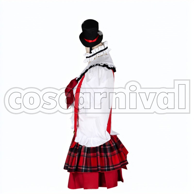 Nishikino nishikino maki cosplay costume from Love Live! Maki, side view