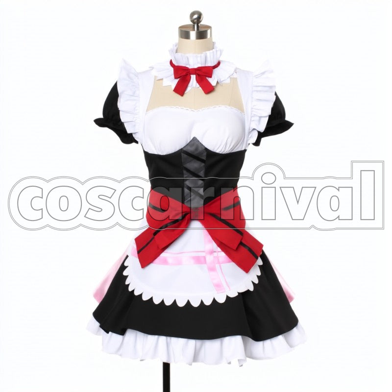love de Sekkin Chuu! Nico Yazawa cosplay costume from Love Live! Mogyutto, front view 5