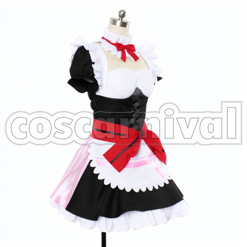love de Sekkin Chuu! Nico Yazawa cosplay costume from Love Live! Mogyutto, front view 8