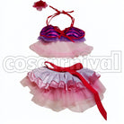 Egao de 1 2 Jump! Maki Nishikino cosplay costume from Love Live! Natsuiro, front view 2